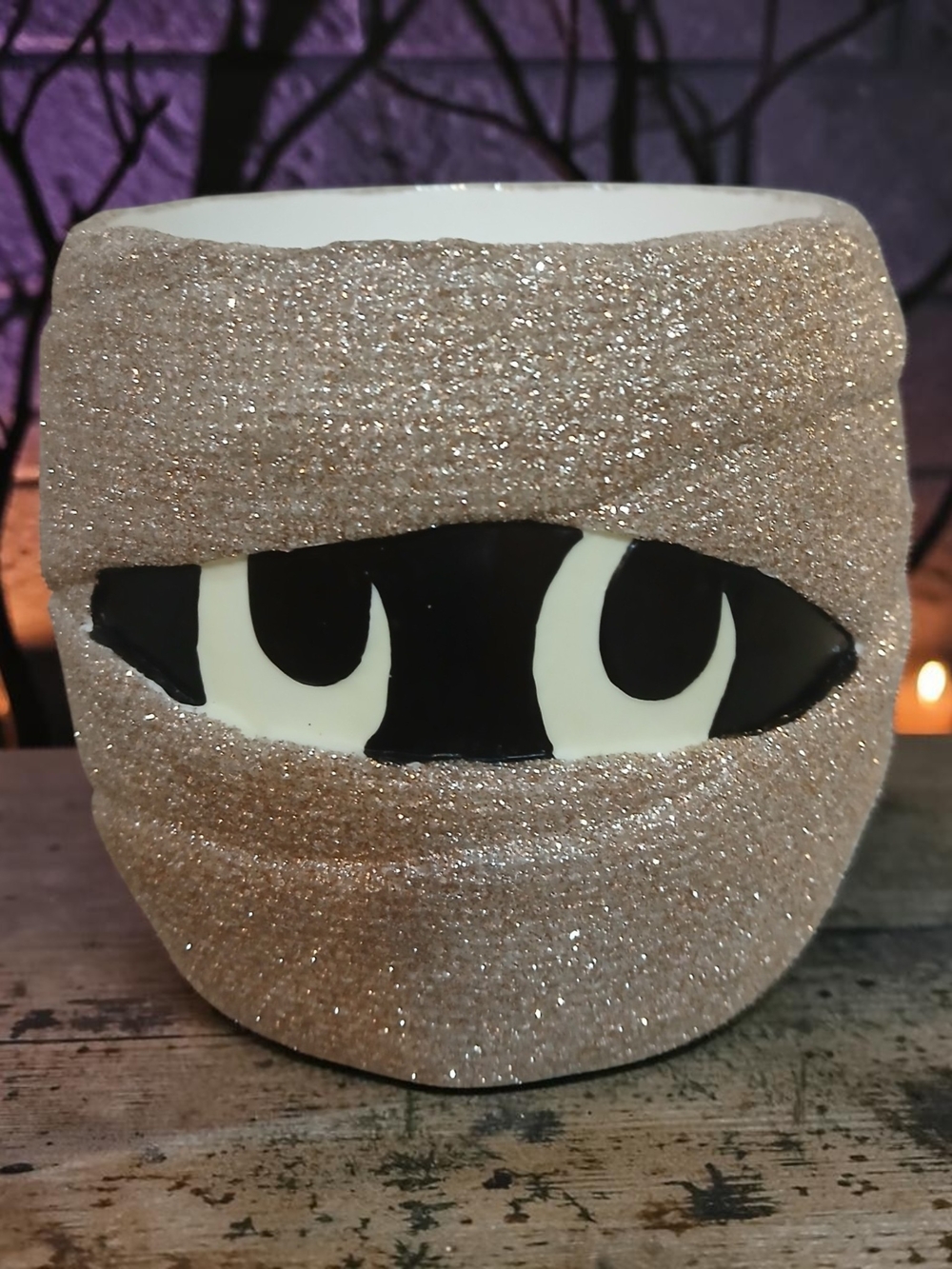 Mummy Candle Holder